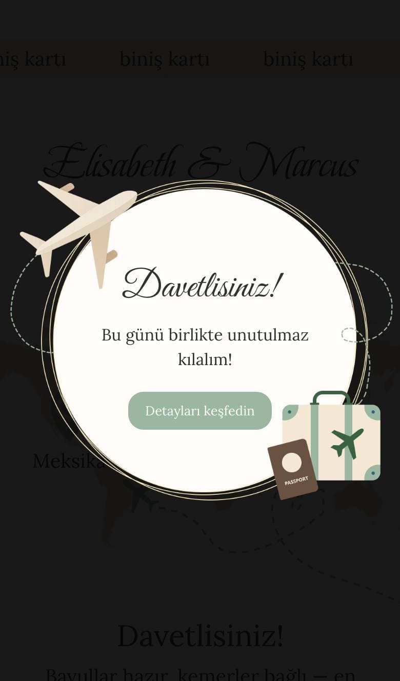 Destination Love teması önizlemesi