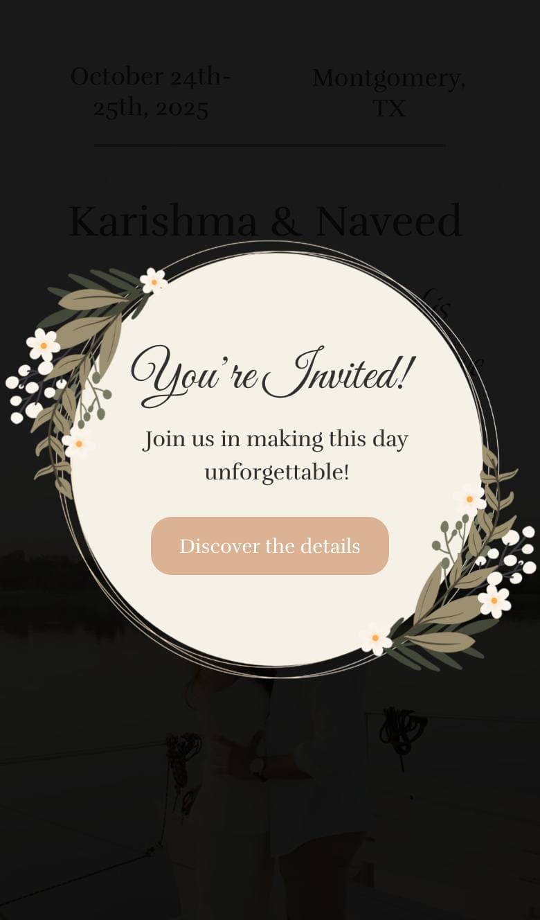 Karishma & Naveed teması önizlemesi