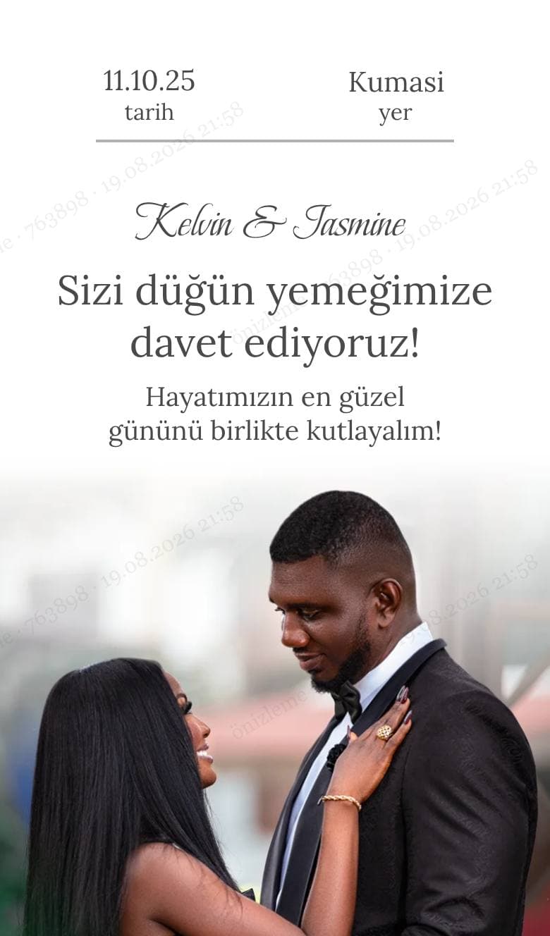 Kelvin & Jasmine teması önizlemesi